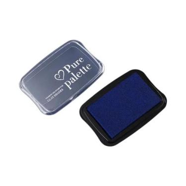 Imagem de Almofada De Tinta Vintage Grande Com 12 Cores Para Carimbos De Borrach