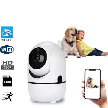 Imagem de Câmera Wi-Fi Full HD 360 Ideal Para Monitorar Crianças - Rick Imports
