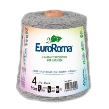 Imagem de Barbante EuroRoma Colorido N.4 600g - Euro Roma, 270, Cinza