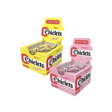 Imagem de Chiclets Adams Tutti Frutti + Hortelã 280g - 2 unid