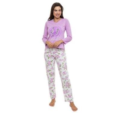 Imagem de Pijama Longo 100% Algodão Doce Luar 5600 Good Things-Feminino
