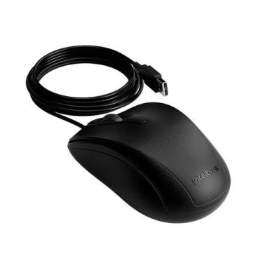 Imagem de Mouse Intelbras Mci20 - Com Fio Preto