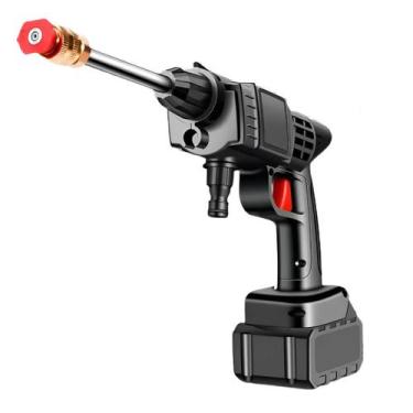 Imagem de Mini Lavadora Portátil Alta Pressão 2 Baterias Recarregável 48V 32 Bar