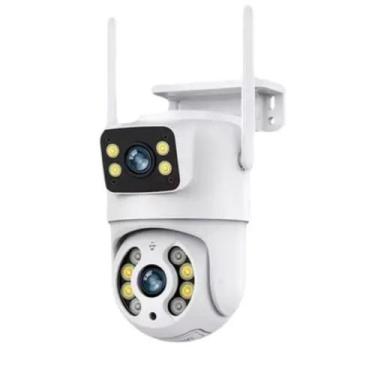 Imagem de Camera Segurança A28 App Yoosee Prova D'agua Lente Dupla Cor Branco - 