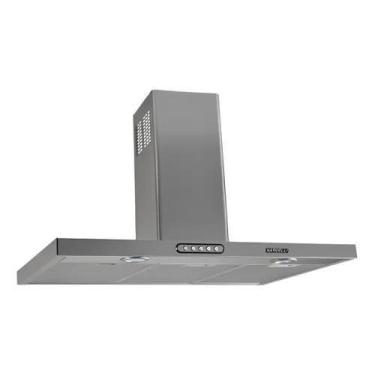 Imagem de Coifa de Parede Inox 90cm com Iluminação 127V  Design Retangular, Pote