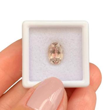 Imagem de Turmalina Furta-Cor Rosa Oval 2,31ct - ENE2ESE