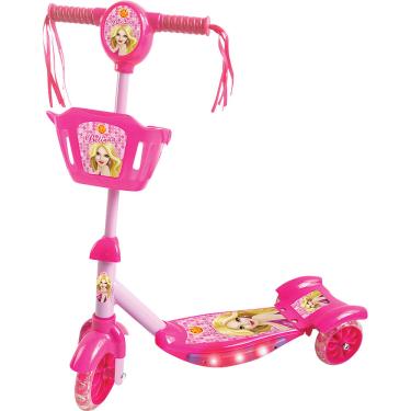Imagem de Patinete DMToys DMT5027 com 3 Rodas e Cesta Rosa