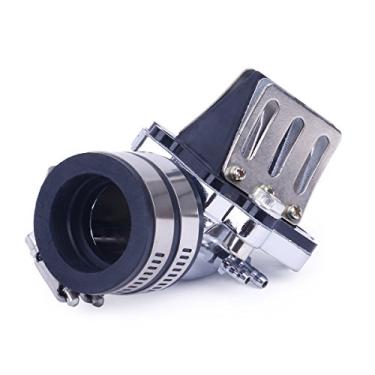 Imagem de Glixal ATKS-019 Jog 50cc 72cc liga de alto desempenho coletor de admissão de corrida com válvulas de palheta para 1PE40QMB 1E40QMB Minarelli motor scooter moped