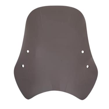 Imagem de Acrílico Bolha Para-brisa Universal 30x30 Sem Ferragem Para Moto Fumê