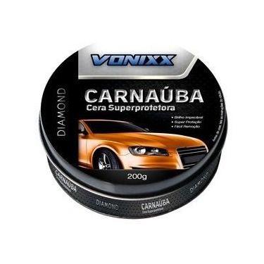 Imagem de Cera Carnauba Automotiva Pasta Super Protetora E Aplicador - Vonixx
