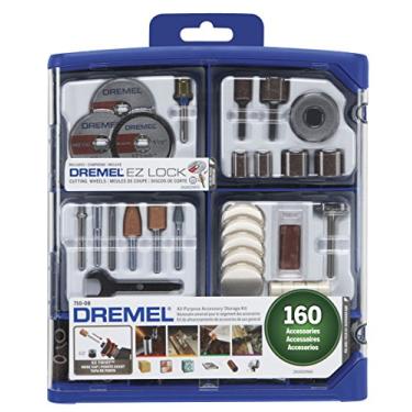 Imagem de Dremel 710-08 Kit de acessórios rotativos para todos os fins, 160 peças, 710-08, Kit de acessórios, 1