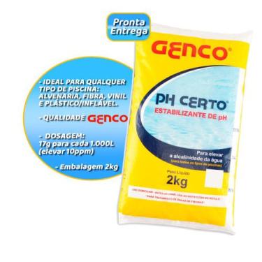 Imagem de Elevador de Alcalinidade Ph Certo Granulado Alcalinizante - Genco 2kg