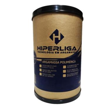 Imagem de Argamassa Polimérica Cola Blocos E Tijolos Hiperliga 40Kg