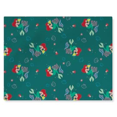 Imagem de Northwest Princesas da Disney, estampa Ariel, tapete lavável, 152 x 213 cm