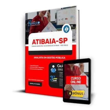 Imagem de Apostila Câmara da Estância de Atibaia - SP 2024 Analista em Gestão Pú