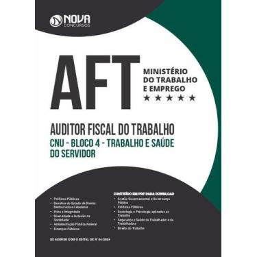 Imagem de Apostila AFT 2024 - Conhecimentos Gerais e Específicos - CNU - Bloco 4