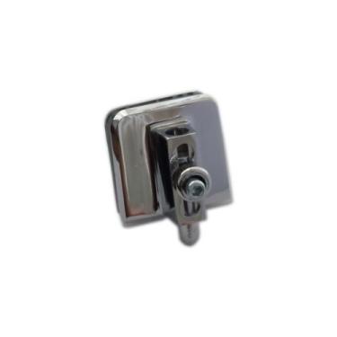 Imagem de Trinco para porta e janela de vidro temperado blindex (1335) - Cromado