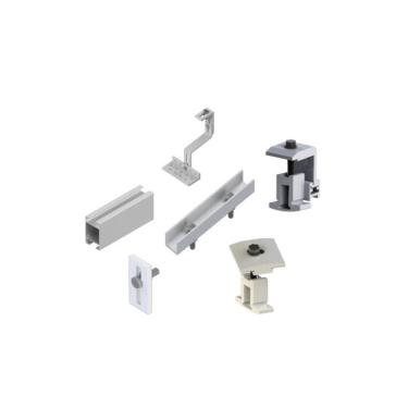 Imagem de Kit Telha Ceramica 4,80 c/ Emenda 30/35/40 Solar Group