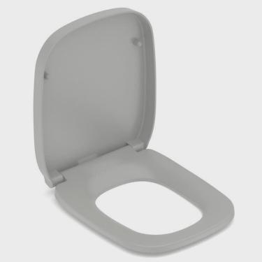 Imagem de Kit 3 Assentos Original Termofixo com Queda Amortecida Debba Classic Roca Stone