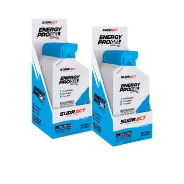 Imagem de Kit Sudract Energy Pro Gel Carboidrato 2 Caixas (20 sachês)-Unissex
