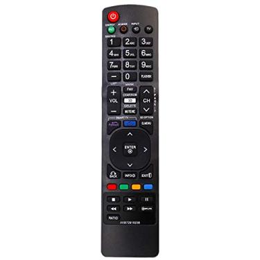 Imagem de Novo controle remoto AKB72915238 compatível com LG Smart TV 32LW5700 42LK530 42LK530UC 42LK530-UC 42LK550 42LK550UA 42LK550-UA 42LV3700 42LV3700UD 42LV3700-UD 42LV5400 42LV5400UB 42LV5400-UB