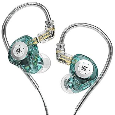 Imagem de erjigo Monitores intra-auriculares EDXPro KZ EDX, estéreo Hi-Fi/Studio IEM com isolamento de ruído, fones de ouvido/fones de ouvido esportivos com cabo destacável para músicos audiófilos (sem