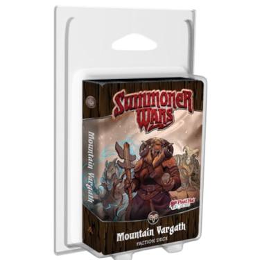 Imagem de Summoner Wars segunda edição Mountain Vargath da Plaid Hat Games, jogo de tabuleiro de estratégia
