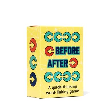 Imagem de Before After – Fast-Paced Wordplay Card Game for Smart, Competitive Fun - Quick-Thinking Shout-It-Out Challenge for 2 Teams - Card Games for Adults & Families - Ages 10+, 2-8 Players, 15 Mins