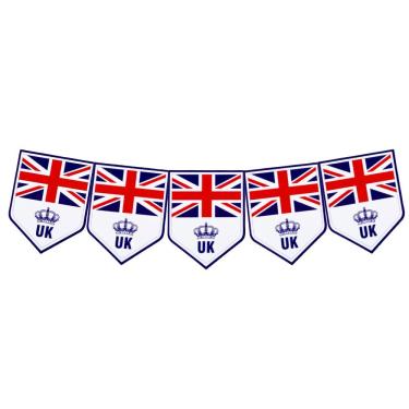 Imagem de Faixa Decorativa Bandeirinhas Inglaterra - 8m X 18cm