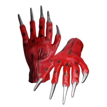 Imagem de Luva Assustadora Demonio De Látex Para Festas