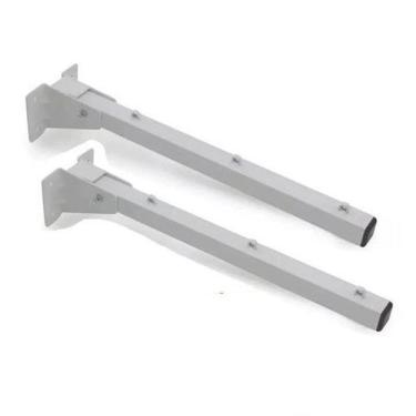 Imagem de Varal Dobrável Em Aço Branco