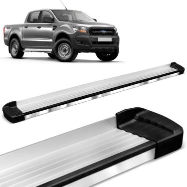 Imagem de Estribo Lateral Ford Ranger 2013 a 2023 Alumínio Bepo