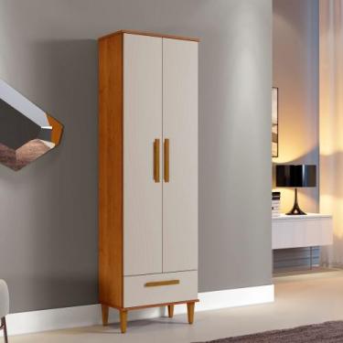 Imagem de Armário Multiuso 2 Portas 1 Gavetas Natal - Kaiki Móveis