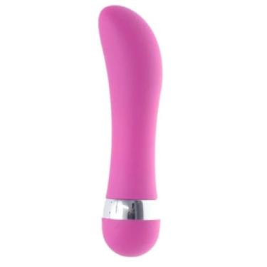 Imagem de Vibrador Ponto G Brinquedo Erótico Penetrável Compacto Discreto com Toque Aveludado [PINK] PS005E