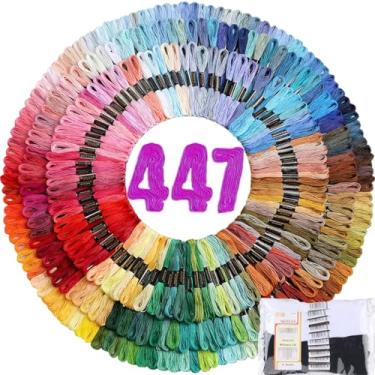 Imagem de Athena’s Elements Embroidery Thread | Rainbow Themed Embroidery Floss for Friendship Bracelet String, Cross Stitch Thread, Crafting Arts Embroidery Strings, Friendship Bracelet Thread