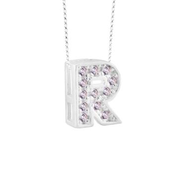 Imagem de Colar Ponto de Luz Nylon Prata 925 (R)