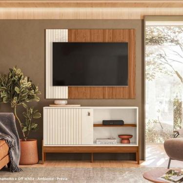 Imagem de Rack com Painel para Tv 42 Polegadas Wood - Mobler