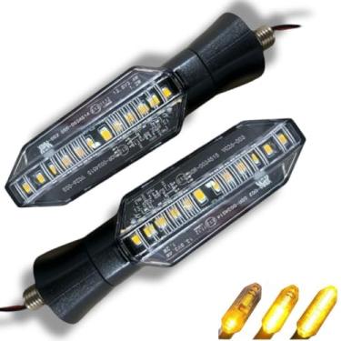 Imagem de Pisca Seta Led Moto Sequencial (1 Par)