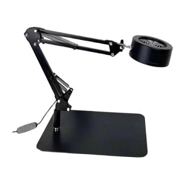 Imagem de Milageto Ventilador Extrator de Fumaça de Solda, Absorvedor de Fumaça, Multifuncional, Portátil, Exaustor de Mesa, Ajustável para área de Trabalho de Cozinha