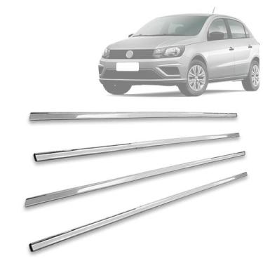 Imagem de Aplique Cromado Pestana Voyage G5/G6/G7 2008/2021  Gol G4/G5/G6/G7 200