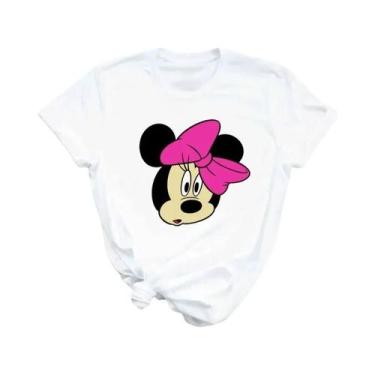 Imagem de Camiseta Kawaii De Mickey, Minnie E Pato Donald Da Disney, Estilo Hara