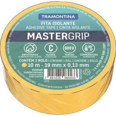 Imagem de Fita Isolante Classe C 0,13x19 mm Tramontina Amarela 10 m