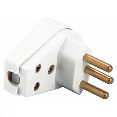 Imagem de Plugue Angular 2P 20 A 250 V Branco Tramontina