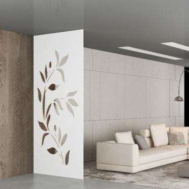 Imagem de Painel Vazado Divisória MDF Malibu Branco - Decore Painéis e Divisória