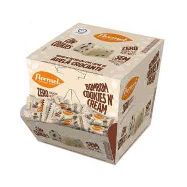 Imagem de Bombom Cookies N'cream 15g Cx Com 18 Unidades Flormel