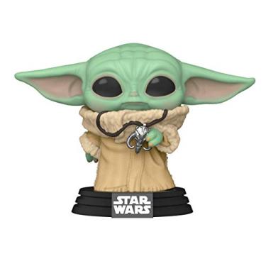 Imagem de Funko Pop! Star Wars: The Mandalorian - The Child with Necklace Vinyl Figure, Fall Convention Exclusive Action Figure