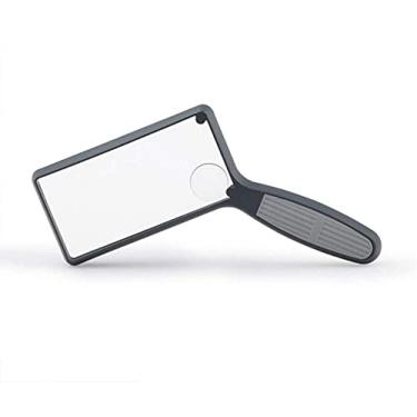 Imagem de Magnifyiglasses, 2,5 X 4 X Hd Lupa Portátil Dupla Lente Reparação Eletrônica Beleza Cinza Microlupa para Readicrafts Repair Magnifier