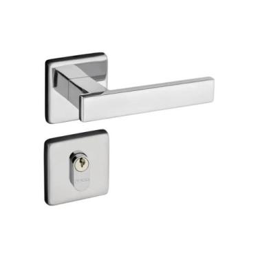 Imagem de Fechaduras Concept Externa 408-40CE 40mm Roseta Quadrada Cromada RQ1 C