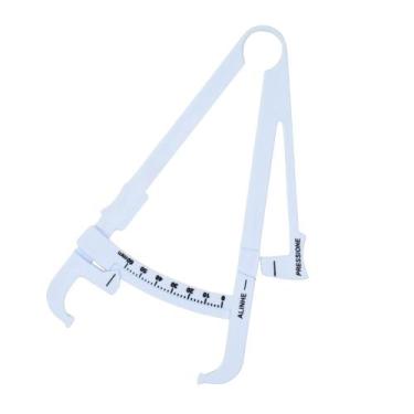 Imagem de Adipômetro Simples Básico Medidor Corporal Gordura Plástico - LOVE SAÚ