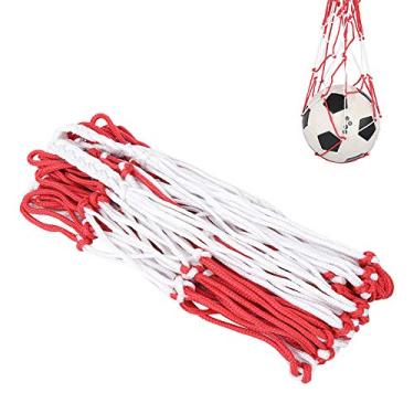 Imagem de Bolsa de bola portátil, bolsa de futebol de polipropileno, grande bolsa esportiva de malha para basquete, futebol, vôlei